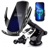 Zenwire W30 avtomatski avto nosilec za telefon z brezžičnim polnilnikom Qi 15W USB-C, 3v1 (rešetka/armatura/vetrobransko steklo), (5000197005) | Shoptok.si