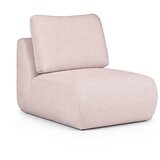 Rodier Svetlo rožnat fotelj iz tkanine bouclé Mirel – | Shoptok.si