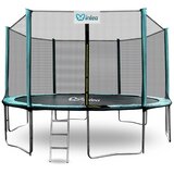  INLEA PREMIUM Jump Trampolin 430 cm s vanjskom zaštitnom mrežom - tamnozelena | shoptok.hr
