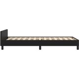  Okvir za krevet s uzglavljem crni 90x190 cm od umjetne kože | shoptok.hr