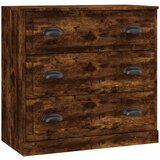  Komoda boja dimljenog hrasta 70x35,5x67,5 cm konstruirano drvo | shoptok.hr