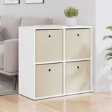  Strani šal s predalom Bela 68,5 x 32 x 67 cm, (5000233832) | Shoptok.si