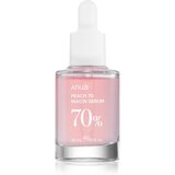 Anua Peach 70% Niacin Serum posvetlitveni in vlažilni serum za razširjene pore in gube 30 ml | Shoptok.si
