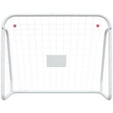  Nogometni gol s mrežom bijeli 125x96x60 cm čelik i poliester | Eponuda.ba