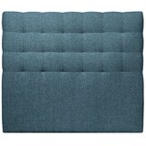 Sommeil de plomb 135 cm oblazinjeno vzglavje - Modra podložena tkanina z učinkom zanke, (21612528) | Shoptok.si