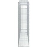  Lučne gabionske košare 5 kom 400x50x200/220cm pocinčano željezo | shoptok.hr