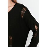 Trendyol Black Knitwear Sweater | shoptok.hr