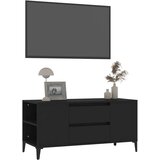  ormarić crni 102 x 44,5 x 50 cm od konstruiranog drva | shoptok.hr