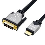 Roline DVI / HDMI priključni kabel DVI-D 24+1-polni utikač, HDMI A utikač 7.50 m crna, srebrna 11.04.5874 sa zaštitom, u | Eponuda.ba
