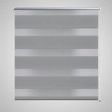 vidaXL črtasta roleta / senčilo za zatemnitev oken 140 x 175 cm sive barve, (20597125) | Shoptok.si