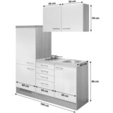 Flex-Well Kuhinjski Blok Z Aparati Nepal, Kašmir, Barva Hrasta | Shoptok.si