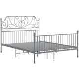  Za krevet sivi metalni 140 x 200 cm | shoptok.hr