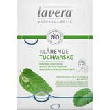 Lavera pročišćavajuća maska u maramici - prirodna salicilna kiselina i organska menta Cijene