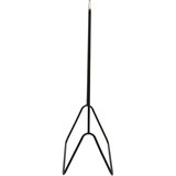 Compactor Črno stojalo za oblačila Elias Clother Hanger, višina 145 cm | Shoptok.si