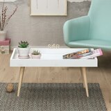 Hanah home Cross White Coffee Table | ePonuda.com