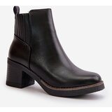 Boto Insulated Women's Heeled Boots Eco Leather Black Irittes | ePonuda.com
