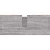  Kupaonski ormarić siva boja hrasta 80 x 33 x 60 cm drveni | shoptok.hr