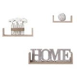 Five zidna polica 3 kom 22x10x7, 32x10x8,5, 42x10x10cm mdf natural ( 138955c ) Cene