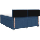  Boxspring krevet s madracem Plava 160 x 200 cm Tkanina | shoptok.hr