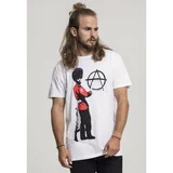 Mister Tee Banksy Anarchy Tee white