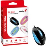 Genius miš DX-Mini USB LED miš black, 1000 DPI, 1.5m, 3 tipke, optički | Eponuda.ba