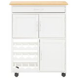 Premier Housewares Bambusov servirni voziček na kolesih 37x67 cm Harlow – | Shoptok.si