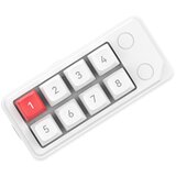 INF Enoročna tipkovnica XSX-K815B: 8 tipk, makro definicija, RGB osvetlitev White, (5000071895) Cene