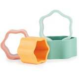 bieco Silicone Stacking Tower Flower aktivna igračka 12 m+ Tropical Vibes 4 kom | shoptok.hr