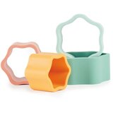 bieco Silicone Stacking Tower Flower aktivnostna igrača 12 m+ Tropical Vibes 4 kos | Shoptok.si