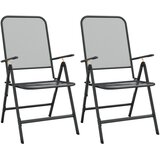  3-dijelni vrtni blagovaonski set antracit metalni mrežasti | shoptok.hr