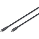 Digitus USB silicone cable, USB 20Gbps, 2m, black Cijene