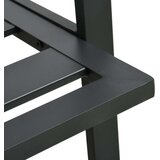  Garnitura z blazinami 5-delna aluminij temno siva | Shoptok.si