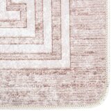  Perivi tepih 160 x 230 cm bež protuklizni | shoptok.hr