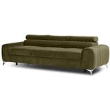 ELTAP Kaki zelena baršunasti sklopiva sofa 261 cm Laurence – | shoptok.hr