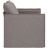 SOFA Sivo-smeđa 195 x 82 x 85 cm Metal | shoptok.hr