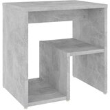  Noćni ormarići 2 kom boja betona 40x30x40 cm konstruirano drvo | shoptok.hr