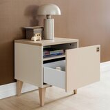 Paidi MAJHNA NOČNA OMARICA, masivno barve bukve, bež | Shoptok.si