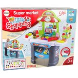  Supermarket na postolju za igru sa raznim dodacima - zeleno/siva | Shoptok.si
