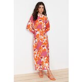 Trendyol Pink Belted Floral Woven Dress Cijene