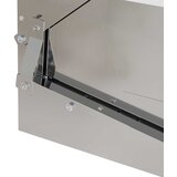 Feeder s nogom za piliće Srebrno 50 x 40 x 29 cm Cinkani čelik | shoptok.hr