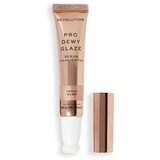 Revolution kremni osvetljevalec - Dewy Glaze Serum Highlighter - Peach Glow Cene