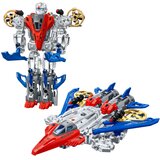 Borbeni avion-robot za sestavljanje 2u1 s 29 elementi | Shoptok.si