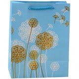 GIFT Bag Dandelions Gold Elements 23 x 18 x 10.5 cm | Shoptok.si