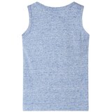  Dječja majica bez rukava plava prošarana 104 | shoptok.hr