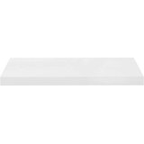  Plutajuće zidne police 4 kom sjajne bijele 60x23,5x3,8 cm MDF | Eponuda.com