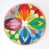 Grimm's Grimm’s – Lesena sestavljanka – velika pisana mandala – 73 kosov Cene