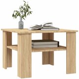  Stolić za kavu boja hrasta sonome 60x60x42 cm konstruirano drvo | shoptok.hr