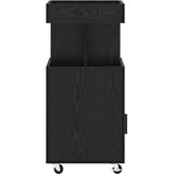  Barska kolica Crni hrast 50 x 41 x 89 cm Konstruirano drvo - Crni hrast | shoptok.hr