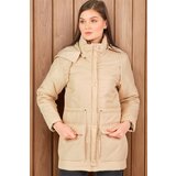 Dewberry Z6703 WOMEN'S TOPPER-PLAIN BEIGE | Shoptok.si