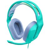 Logitech Slušalice G335, žičane, gaming, 3.5mm, mint | shoptok.hr